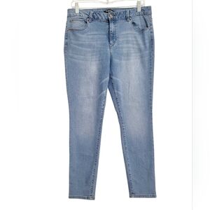 d.jeans Women’s Skinny Jeans Size 12 Light Wash Stretch Denim